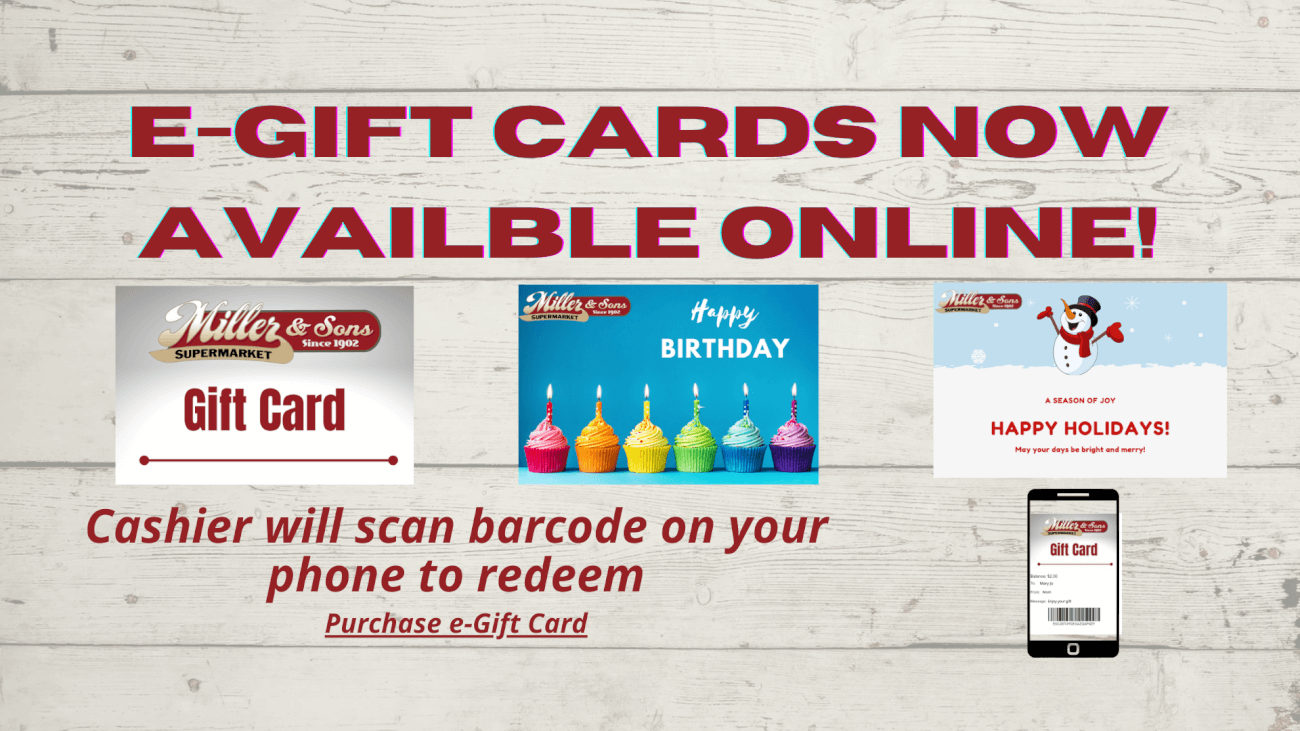 e-Gift Card Slider